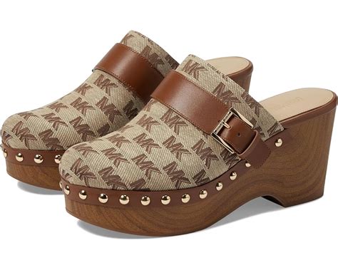 michael kors platform clogs|michael kors clogs mules.